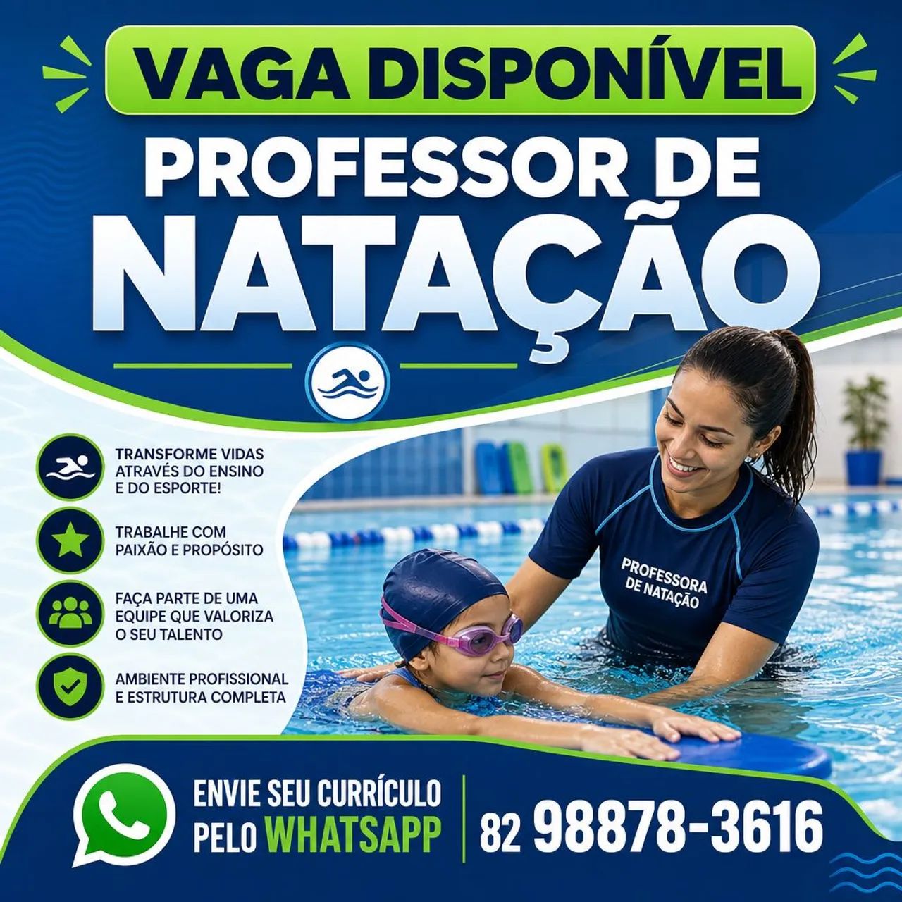 Professora Natação 