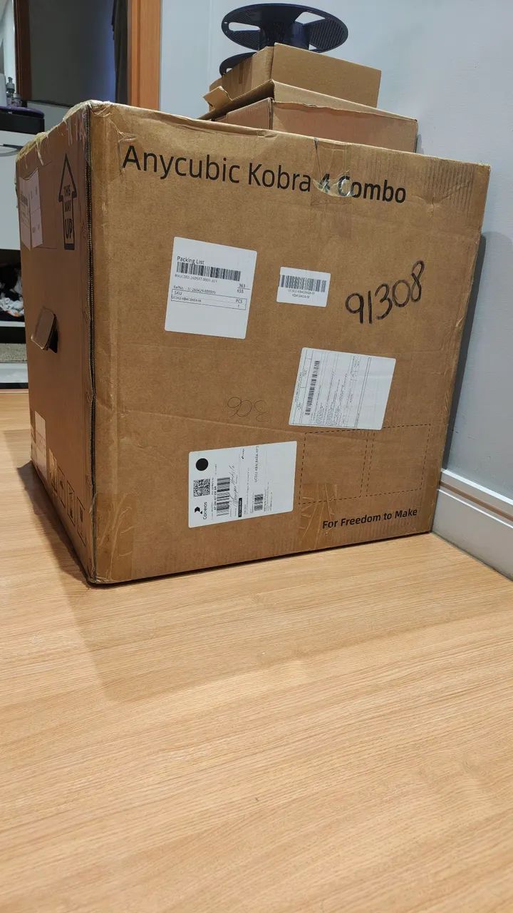 Anycubic Kobra 4 Combo Lacrado  - Foto 4