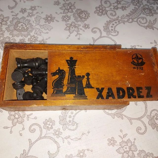 Jogo de Xadrez Estrela dos anos 70