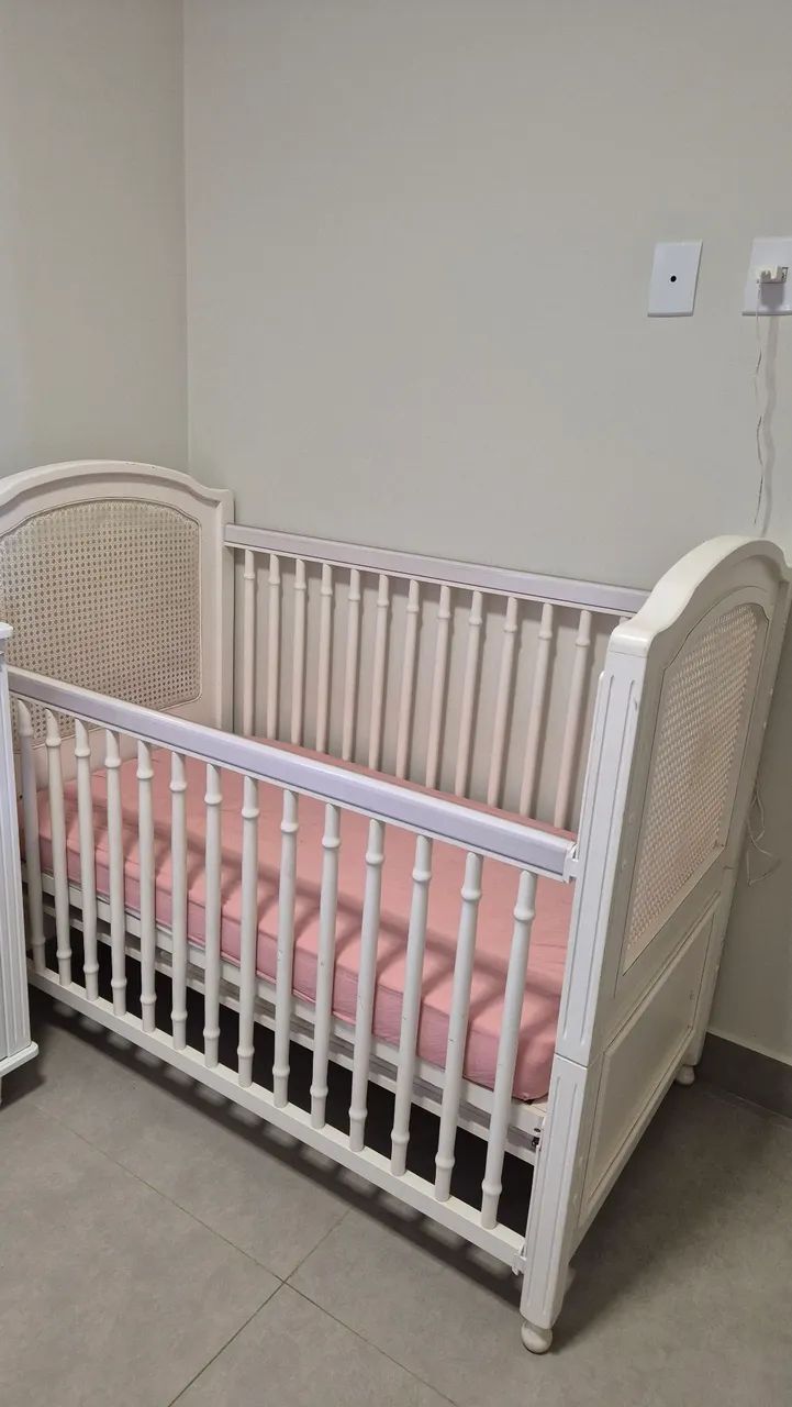 Berço cama americano madeira maciça