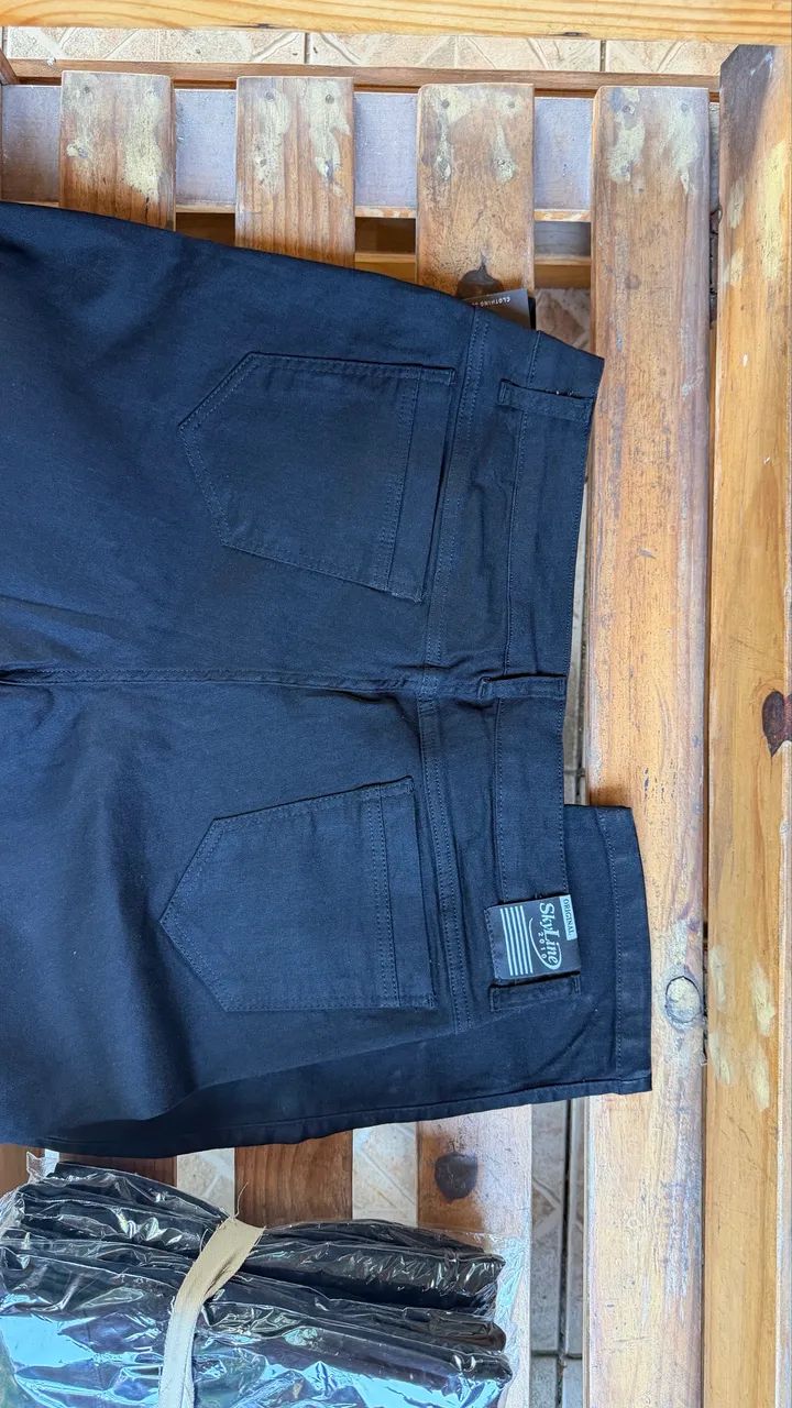 Calça masculina PRETA - NOVA!  - Foto 2