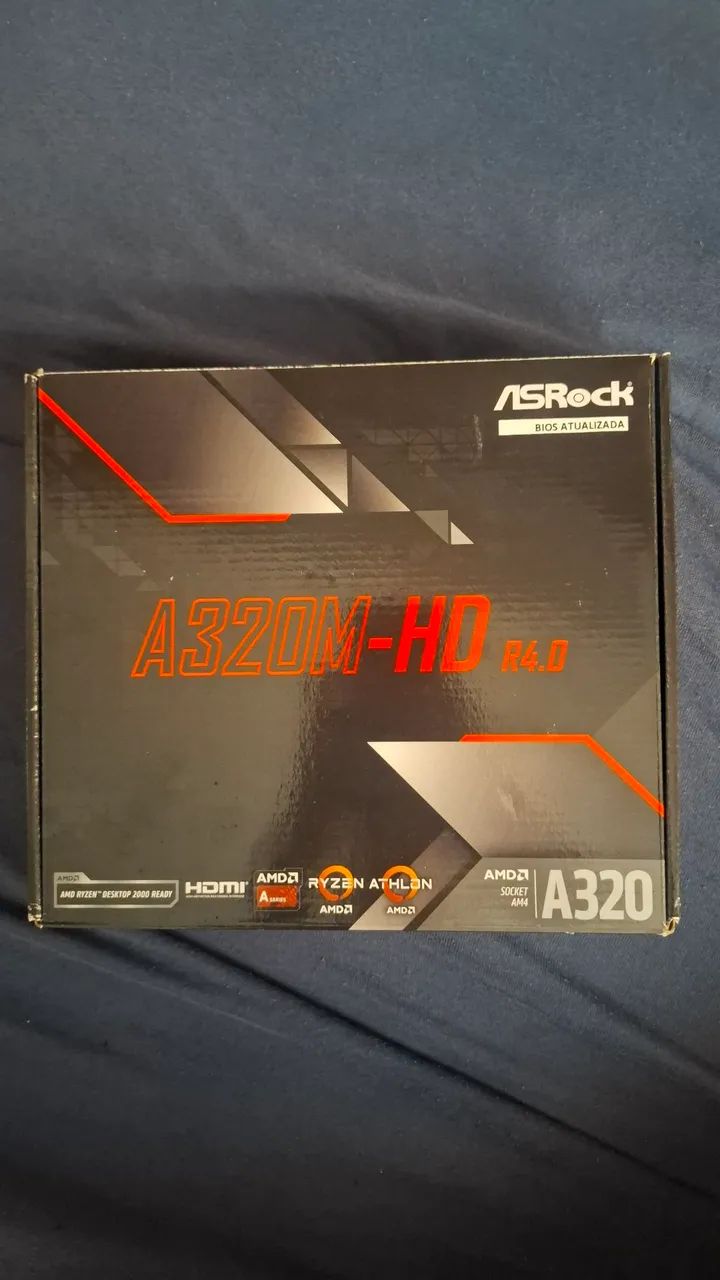 Placa Mãe ASRock A320M-HD - Foto 4