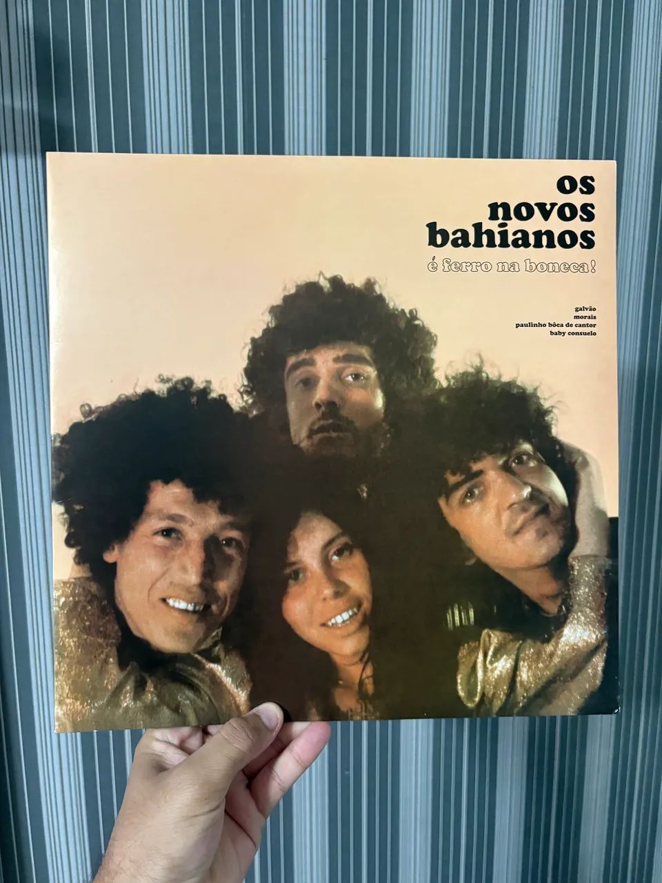 Lp Novos Baianos - Ferro na boneca (Reedição Polysom)