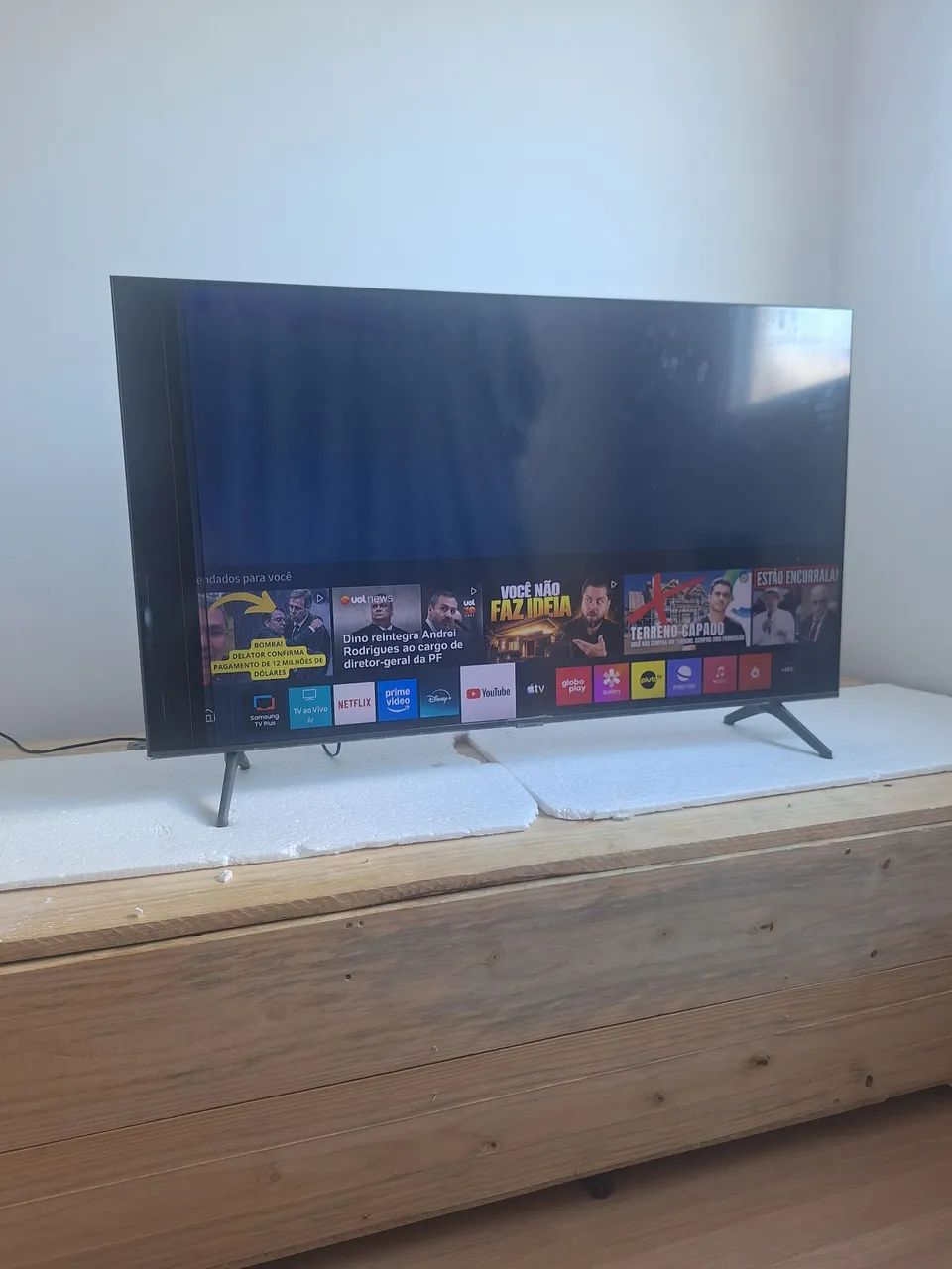 TV Samsung 50 polegadas com defeito 