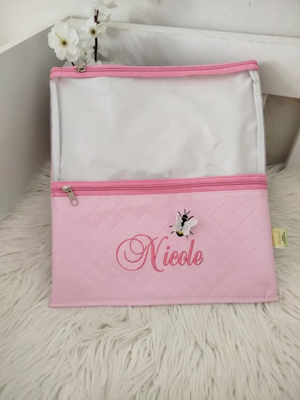 ORGANIZADOR BABY MAKLIN BORDADOS  - Foto 4