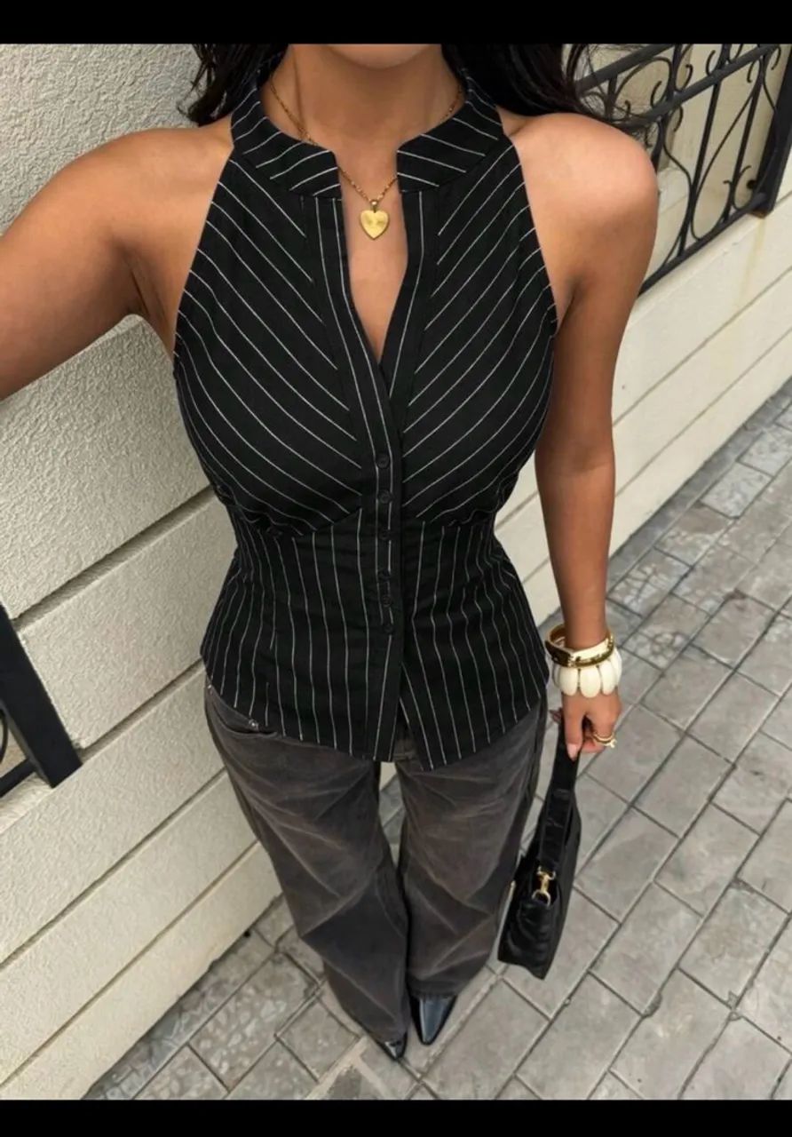 Blusa listrada