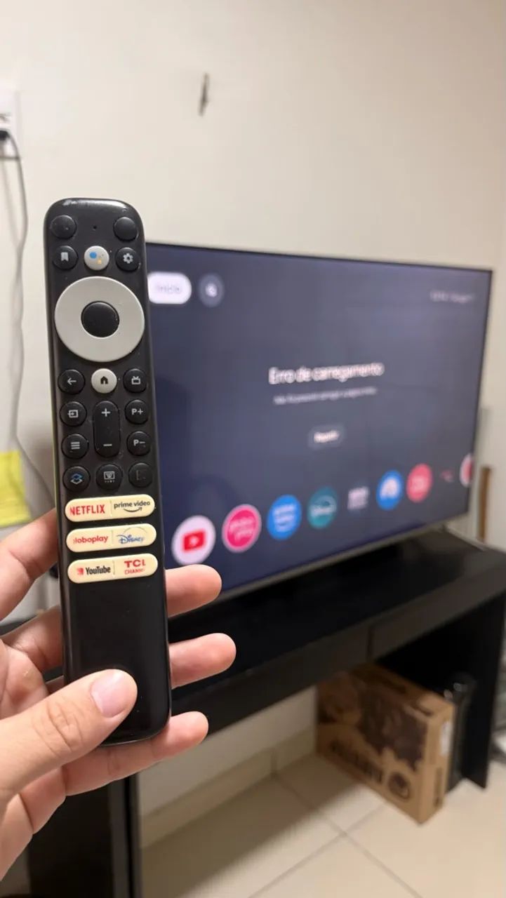 TV TCL QLED 55? (COM DEFEITO) - Foto 2