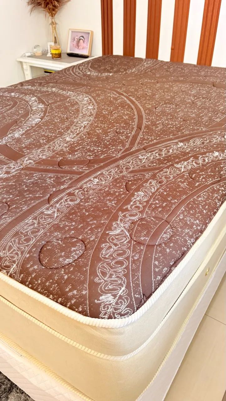 Cama box casal com massagem  - Foto 2