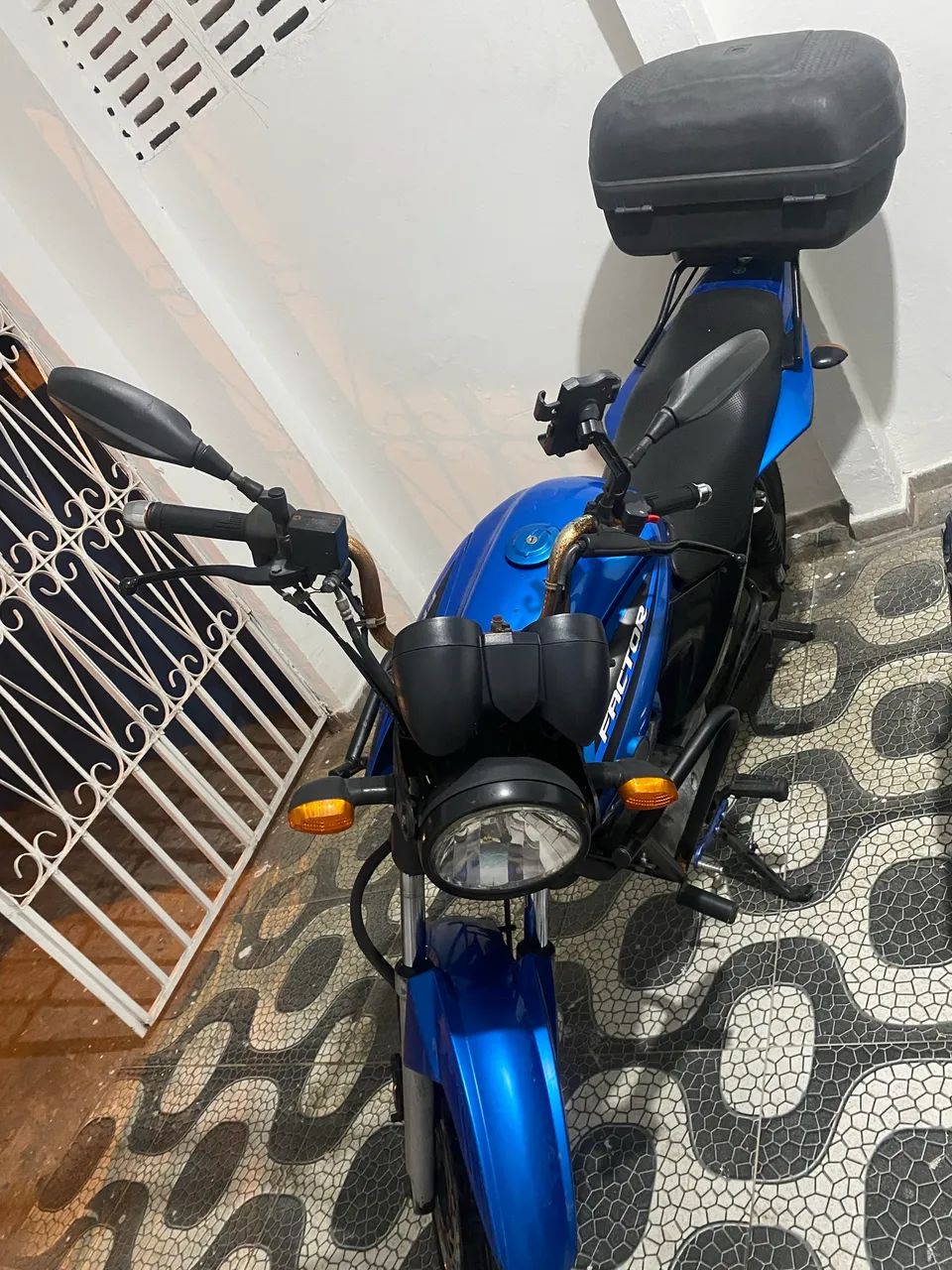 Yamaha factor 125 2014 azul - Foto 3