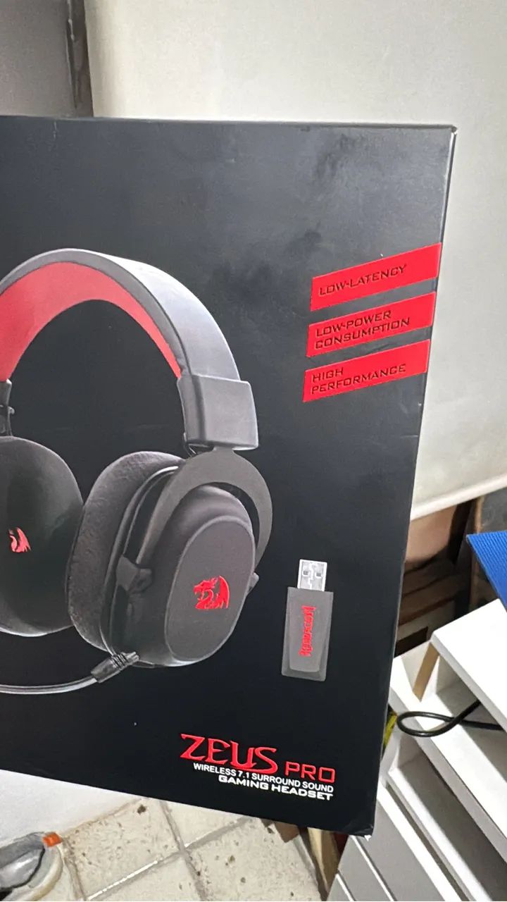 Headset Zeus Pro da Redragon  - Foto 2