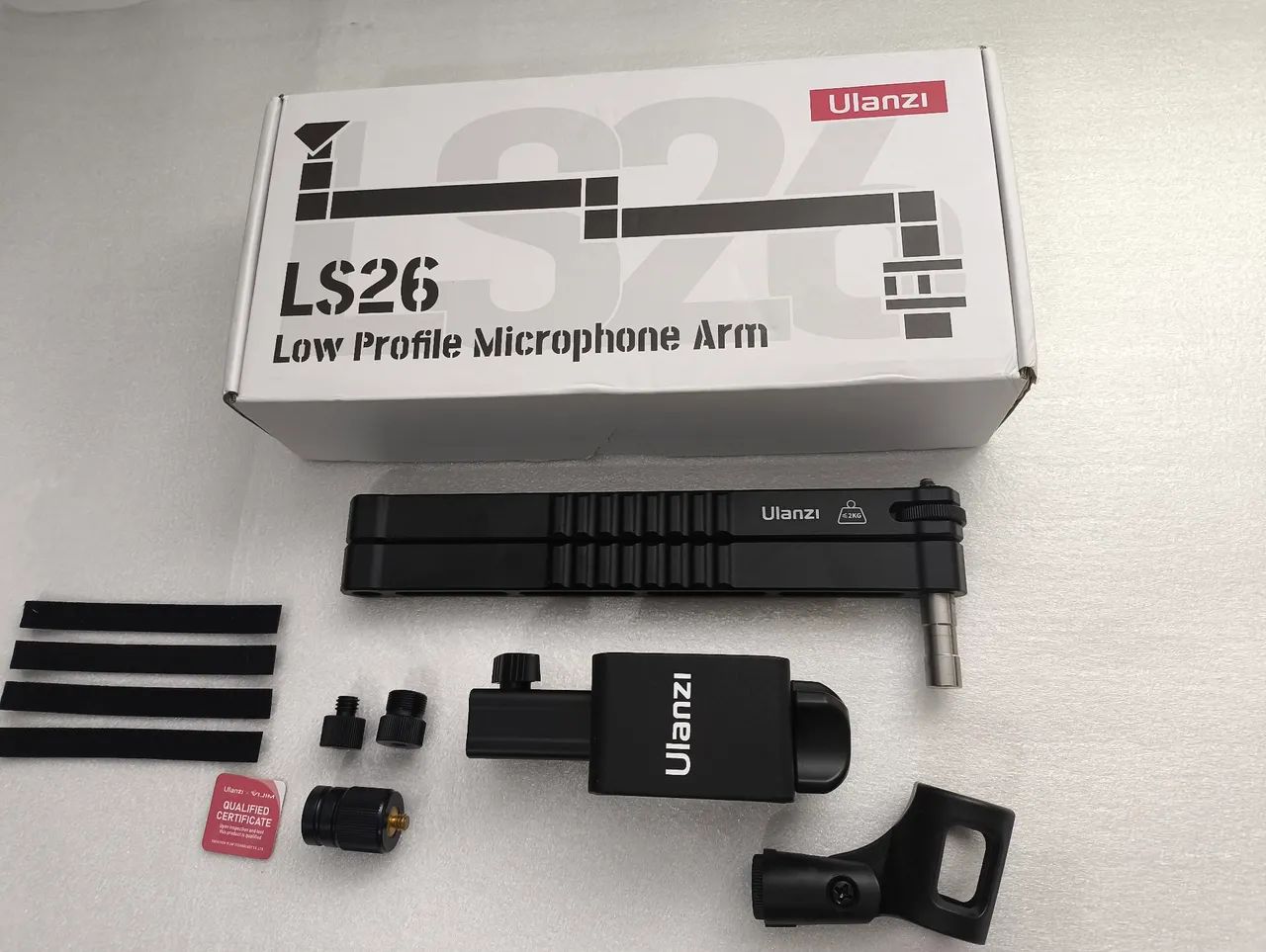 Suporte De Mesa Articulável P/ Microfone Ulanzi Ls26 Gamer