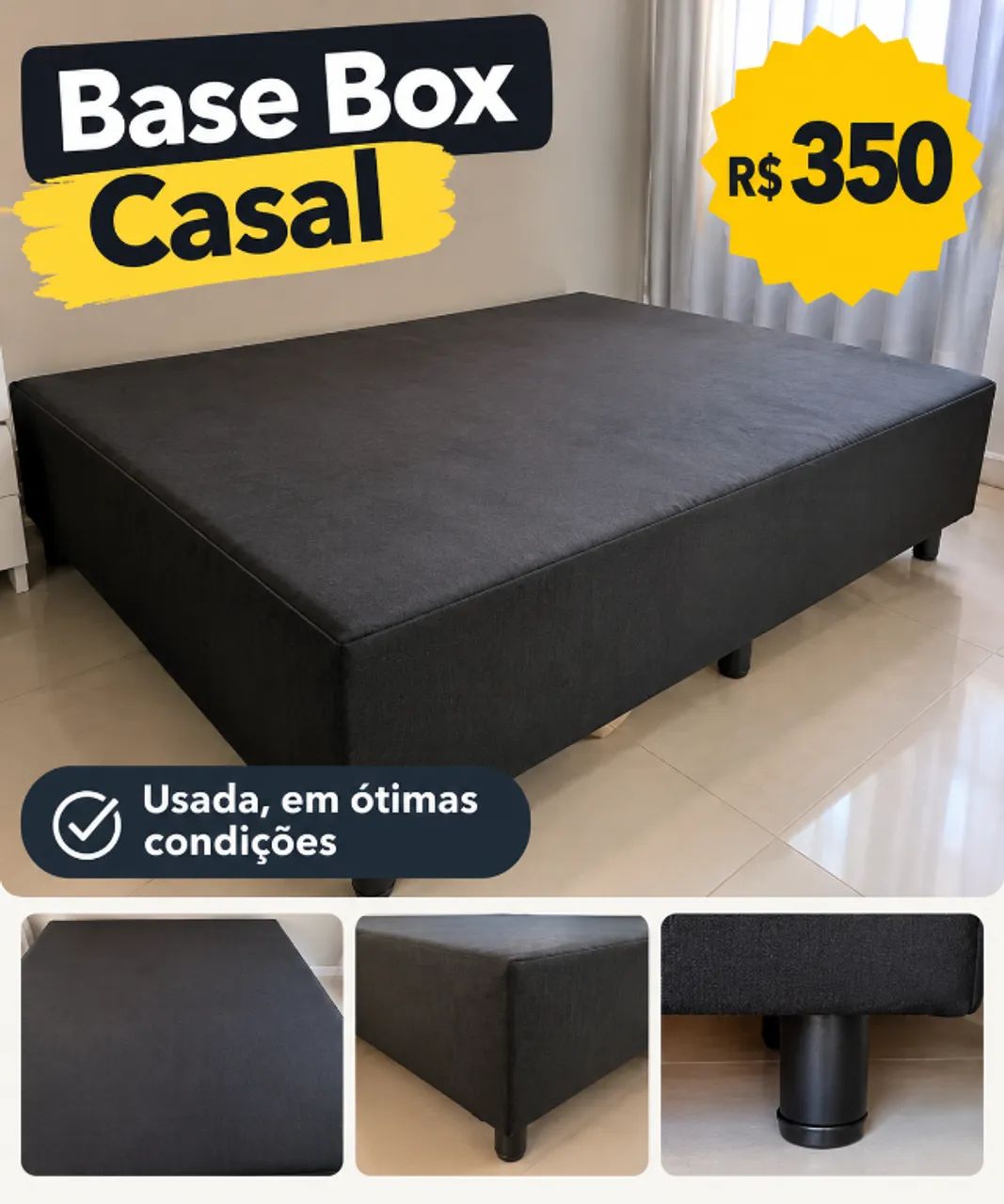 BASE BOX CASAL 