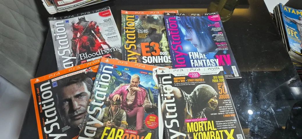 Revista Playstation e Old Gamer - Foto 2