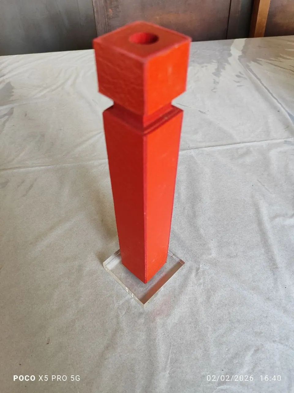 Objeto decorativo castiçal  - Foto 3
