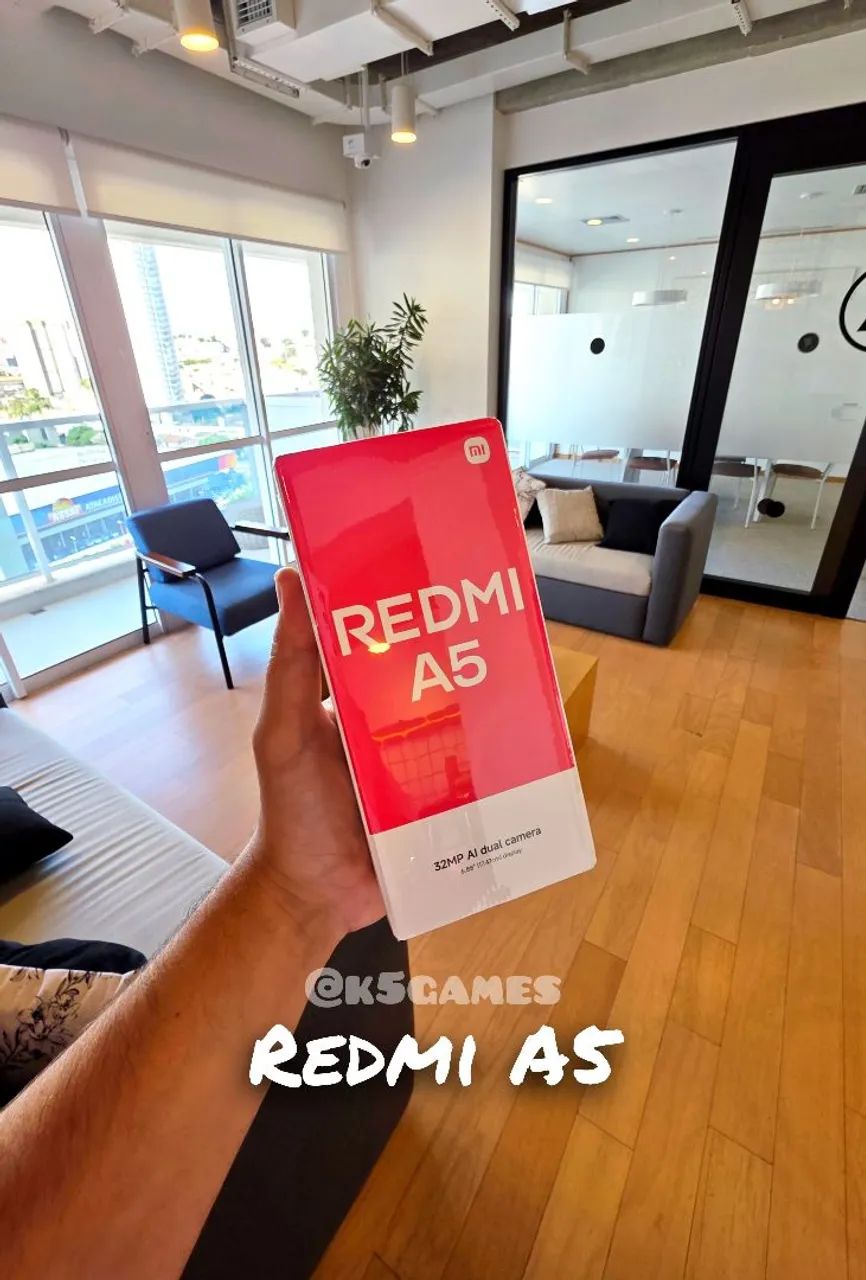 Redmi A5 128GB Verde - Lacrado - ESCRITÓRIO ABC SP