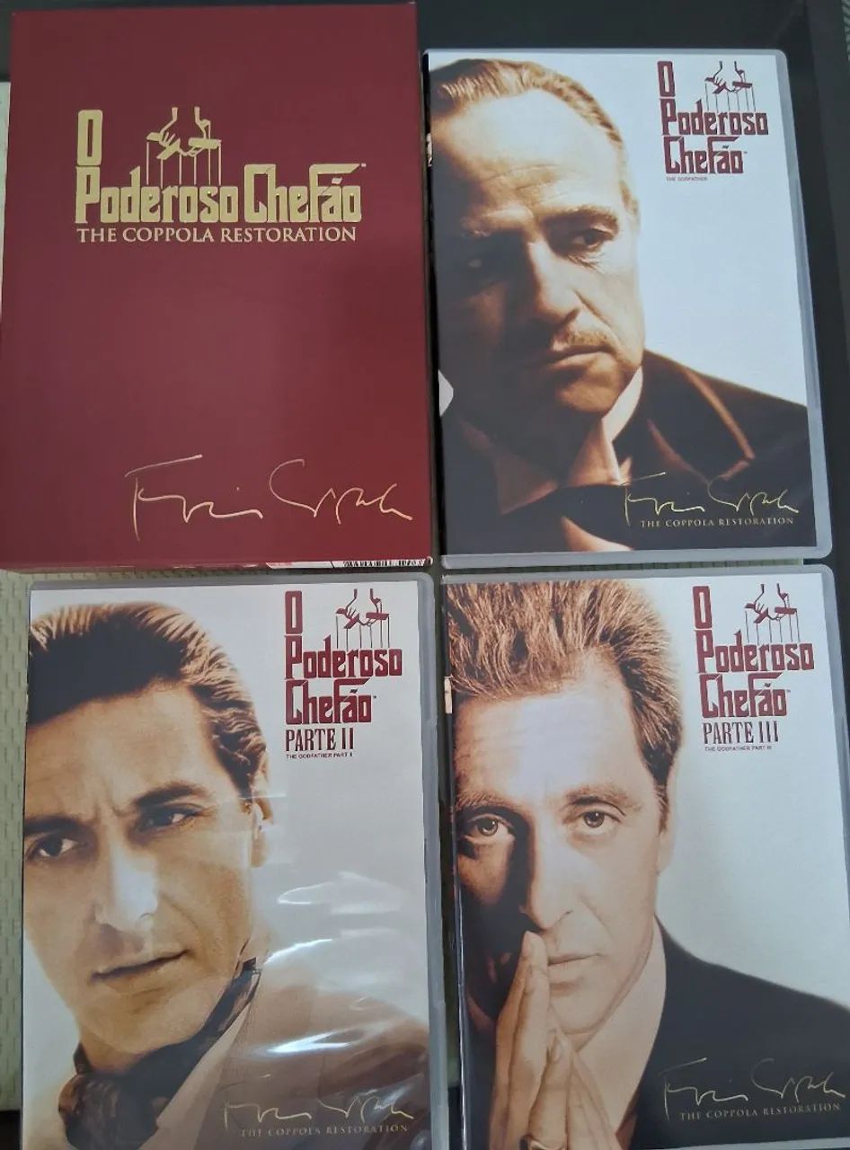 DVD - Box (3) O Poderoso Chefão e O Diabo Veste Prada - DVD, Blu