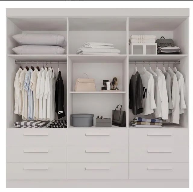 Closet Oslo 6 Portas - Branco - Foto 2
