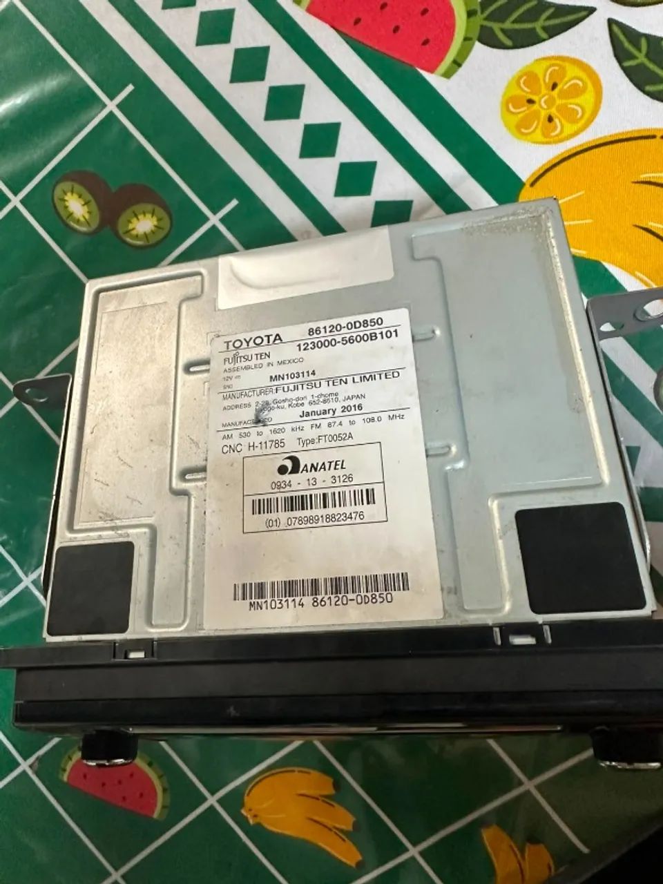 Multimidia toyota etios 2016 a 2021 Original  - Foto 4