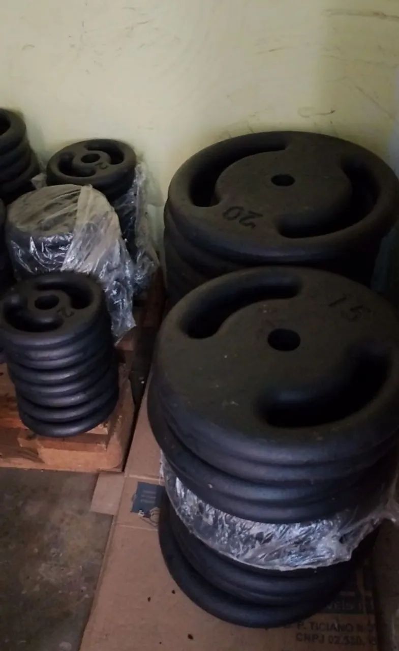 Anilhas 8,00 o kg. NOVAS!