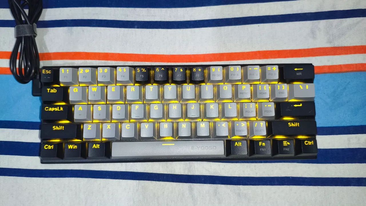 teclado mecânico e-yooso z11 60% - Foto 2