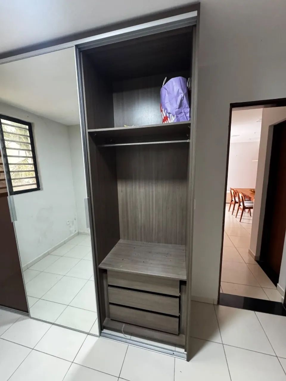 Guarda Roupa Planejado com Espelho - Foto 4