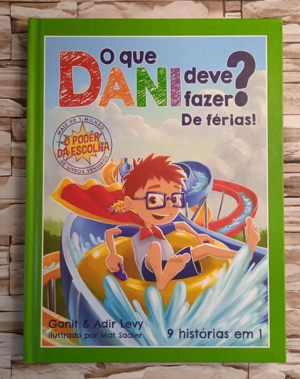 Livro O que Dani deve fazer? De férias! (3), de Ganit & Adir Levy.