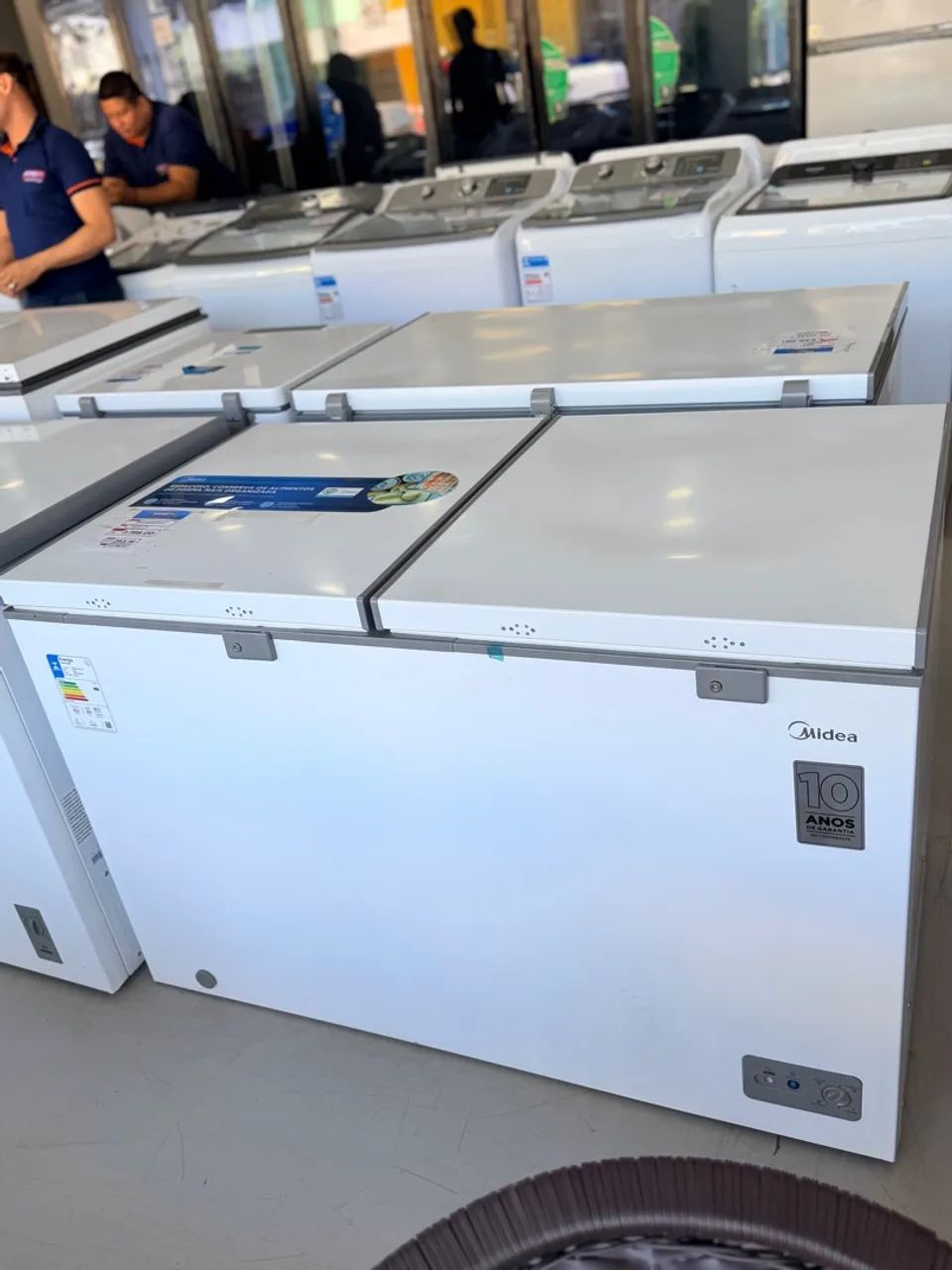 Freezer Horizontal Midea 362 Litros - Branco