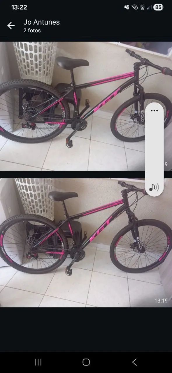 Vendo bicicleta estado de nova