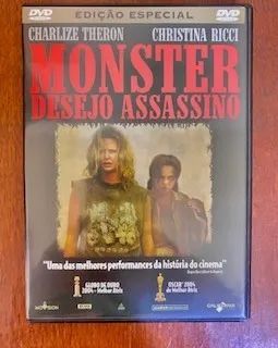 DVD 'Monster: Desejo Assassino' (Charlize Theron-Christina Ricci) Edição Especial c/ Luva - Foto 4