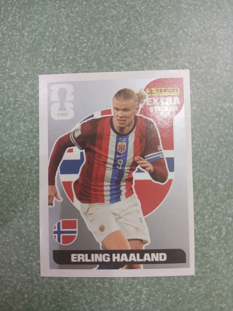 Figurinha Extra Legend Prata Erling Haaland Copa 2026