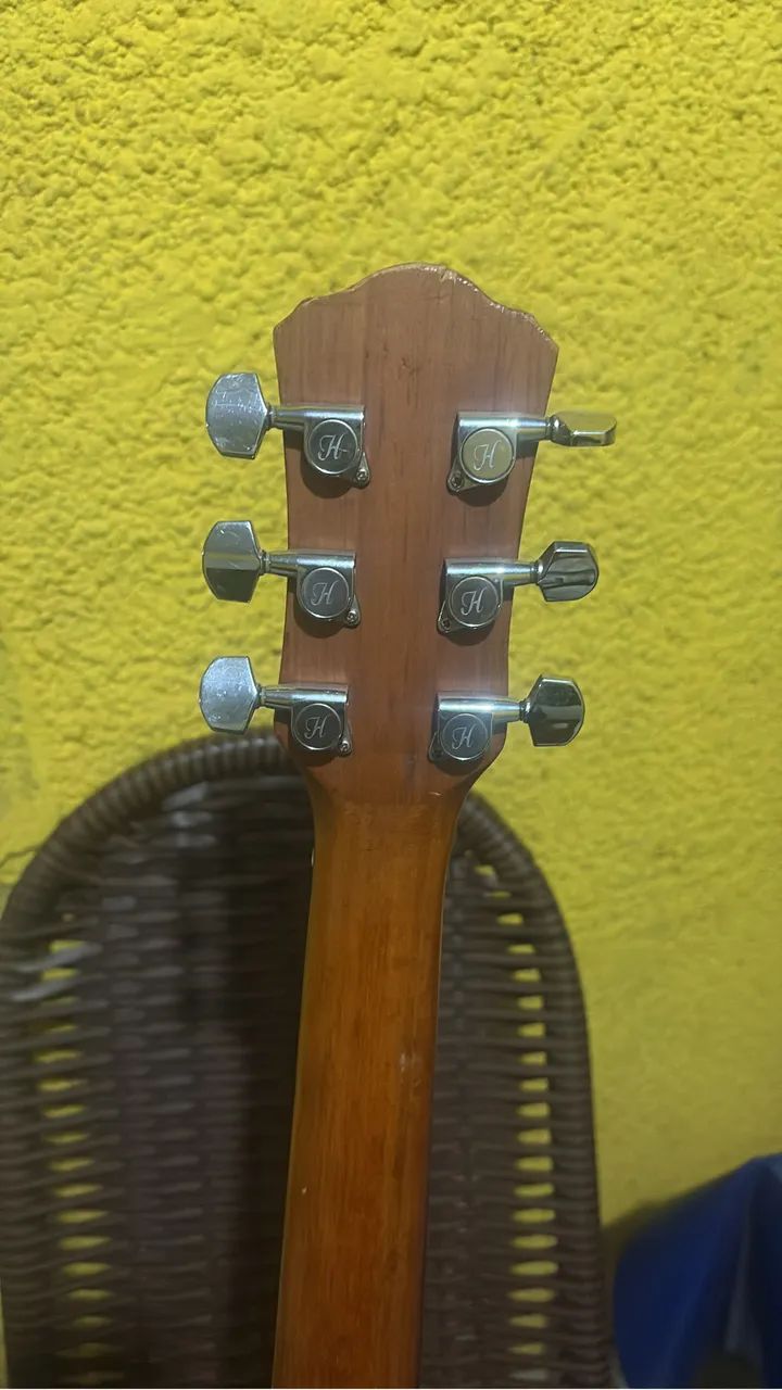 Violão Hoffma Aço (Leia o Anúncio) - Foto 3
