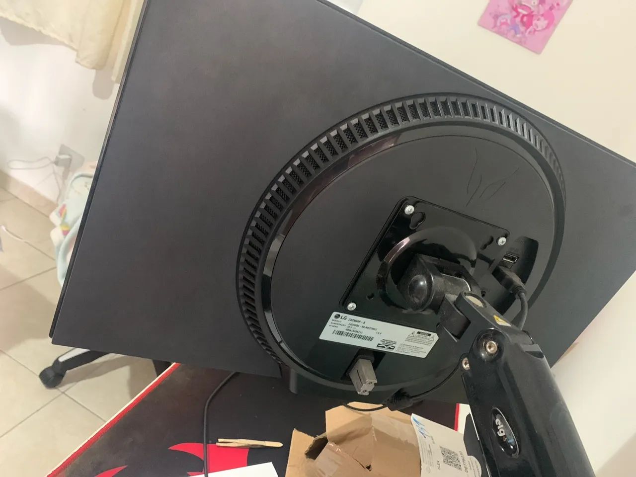Monitor LG ultragear 144 htz, 24 polegadas  - Foto 2
