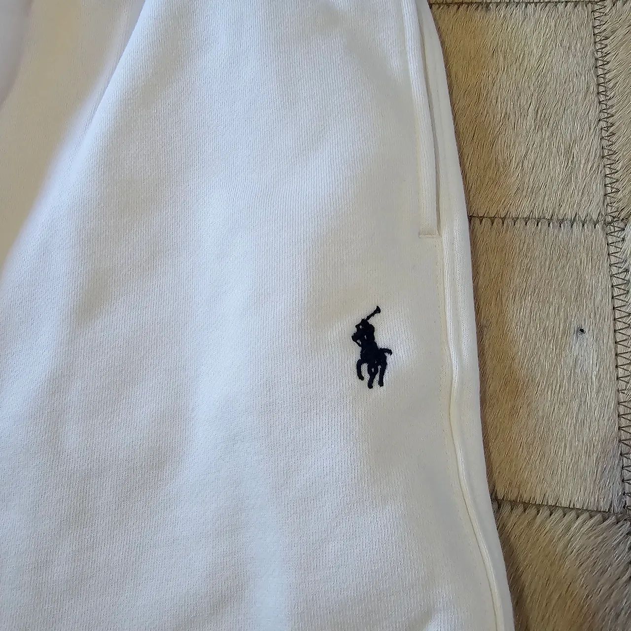 Calça moletom ralph lauren branca - Foto 2