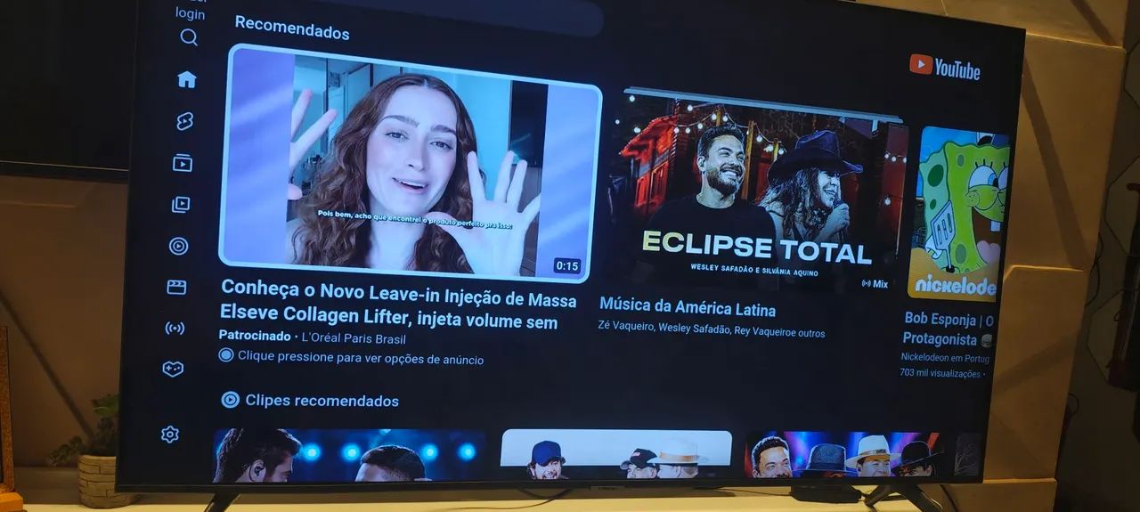 Smart tv 50' Samsung