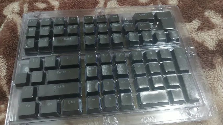 Teclas Teclado Switch Cherry MX Preto Translúcido - Foto 4