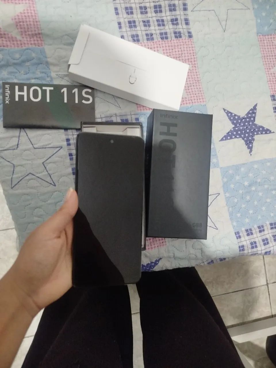 Celular Infinix Hot 11S Preto - Foto 3