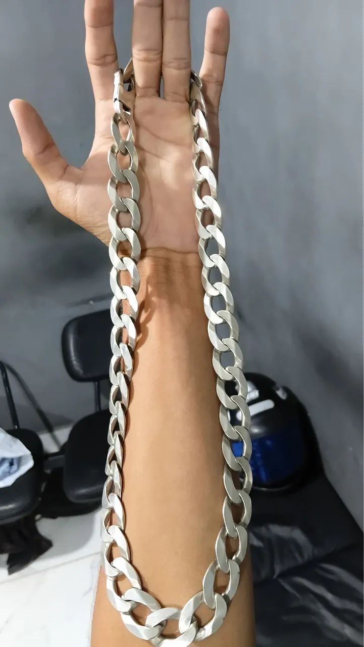 Cordão de prata  - Foto 2