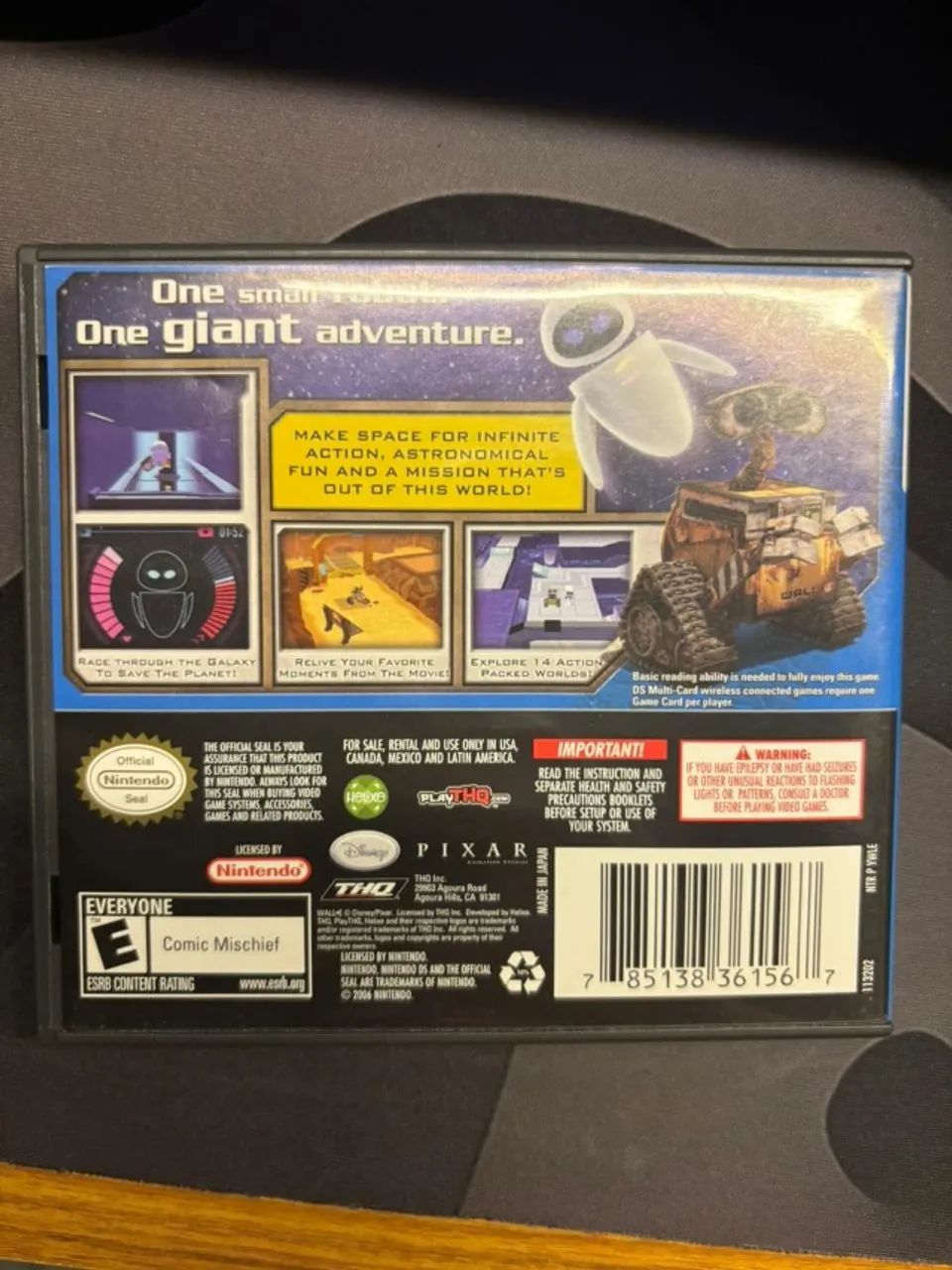 Wall E Nintendo DS Original - Foto 2