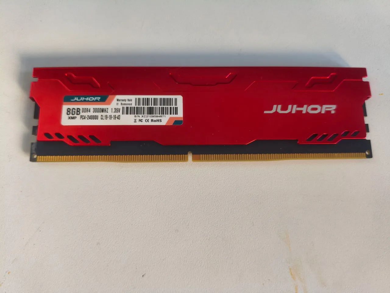 Memória ram 8gb juhor 