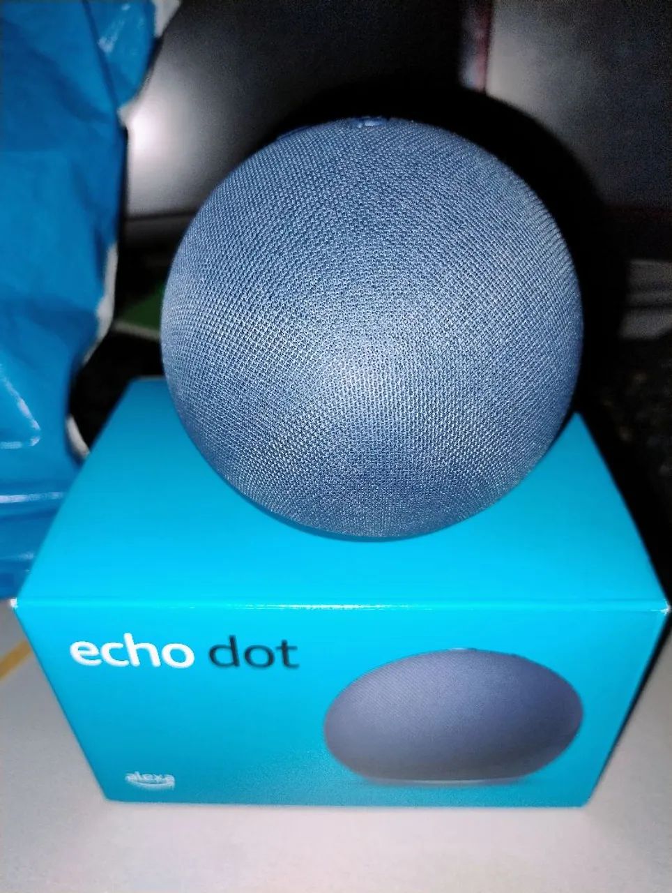 Echo Dot Alexa (4ª Geração) - Original e em Ótimo Estado