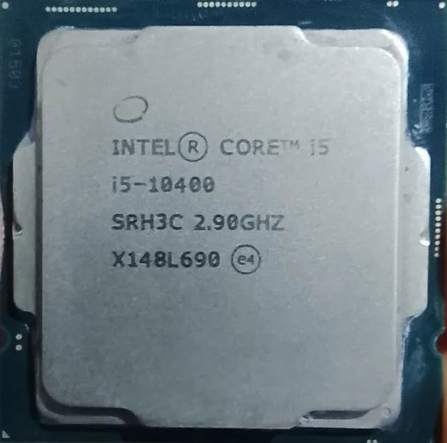 Processador Intel Core I5-10400F, 2.9GHz (4.3GHz Turbo), Hexa Core, Cache 12MB, LGA 1200 -