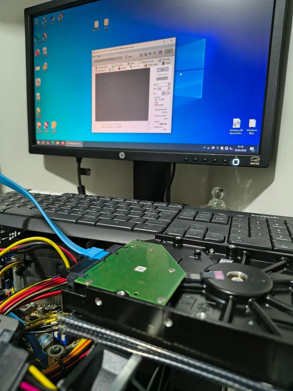 Placa lógica para HD ST2000VX008 2TB (somente placa, funcionando) - Foto 4
