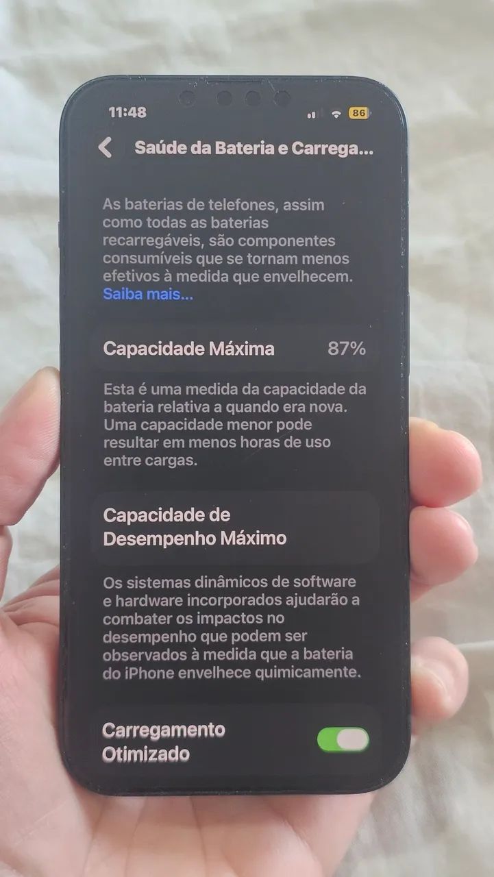 IPHONE 14 256GB, bateria 87% - Celulares e Smartphones