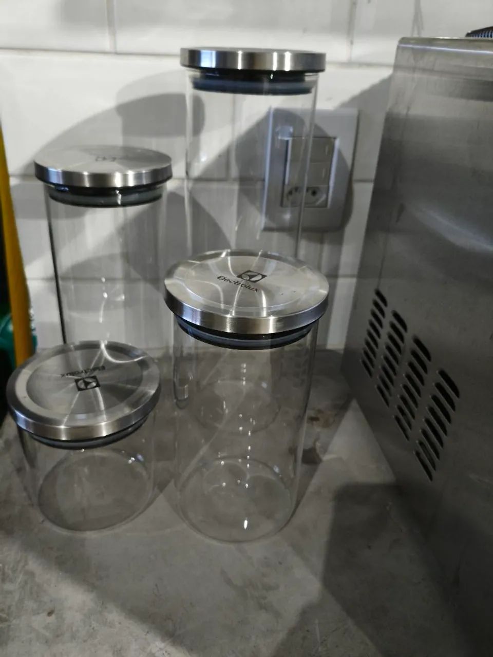 Jogo de copos borossilicato e tampa de inox Electrolux  - Foto 2