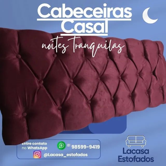 Cabeceira de Casal - Direto do Fabricante 