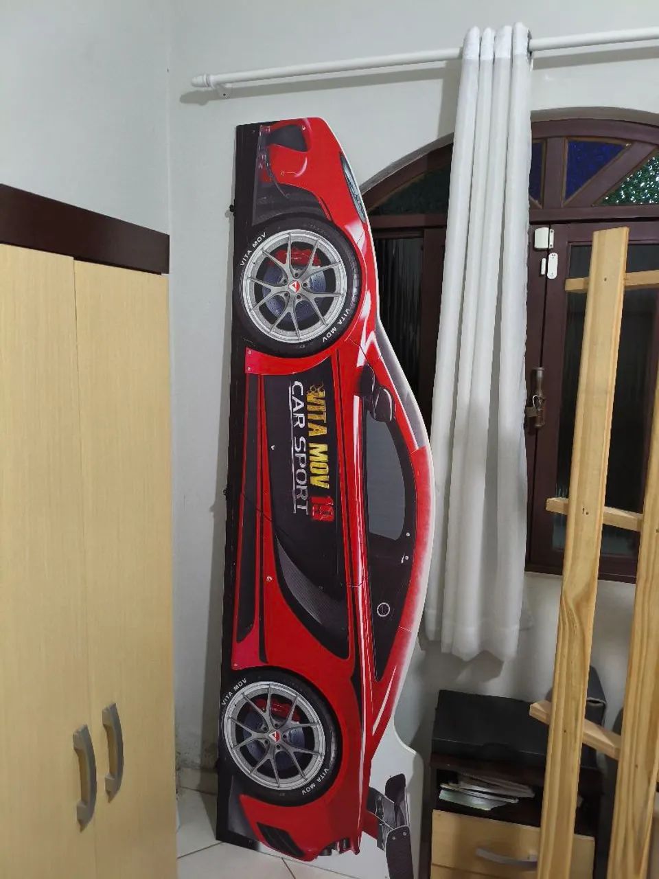 Cama Infantil Carro com Baú  - Foto 2