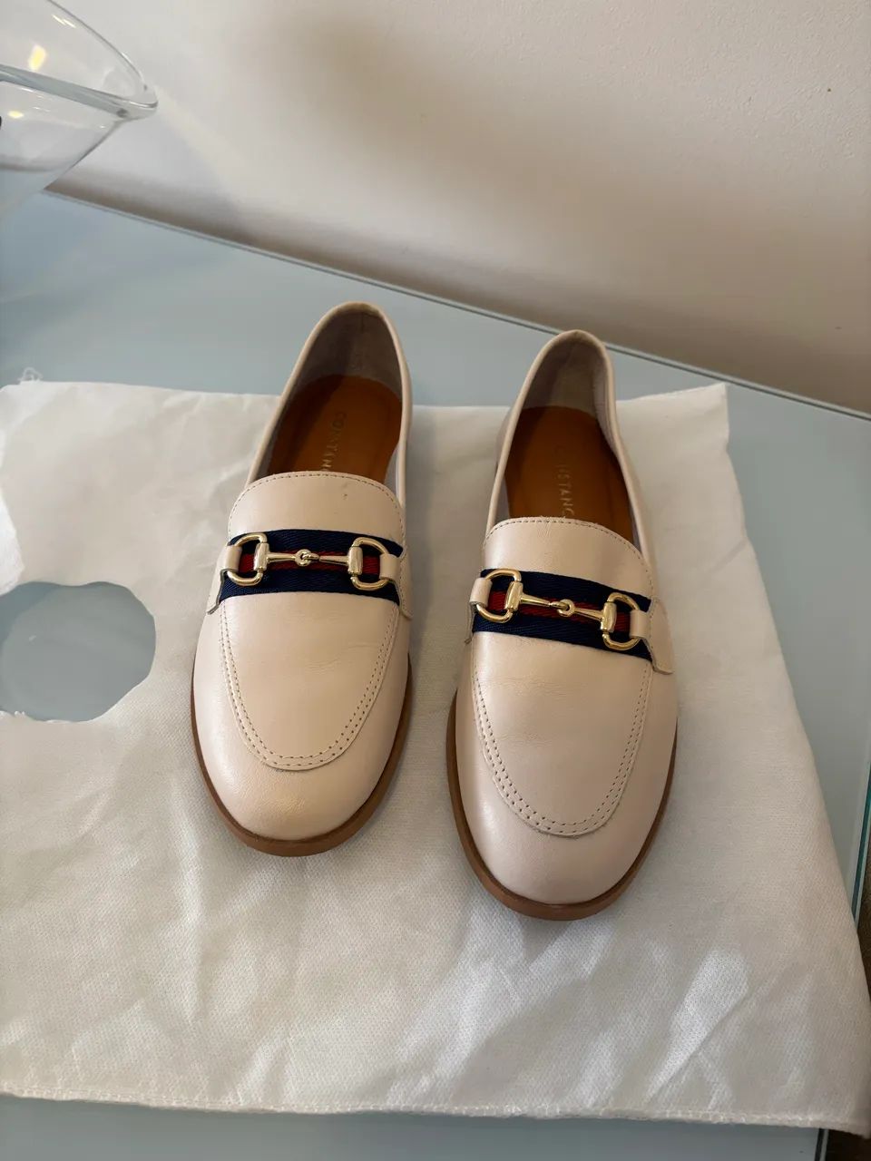 Mocassim offwhite novo Constance  - Foto 3