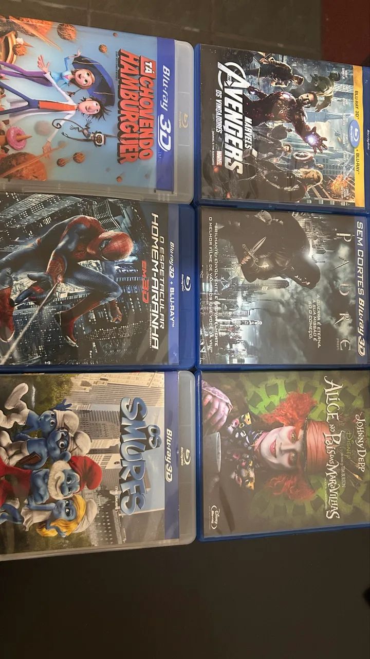 Filmes de disco Blu-Ray