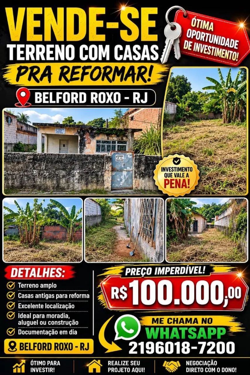 Vendo essa Mini Chácara R$1000