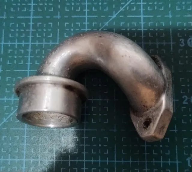 Coletor de escapamento 1/10 em aluminio - Foto 2